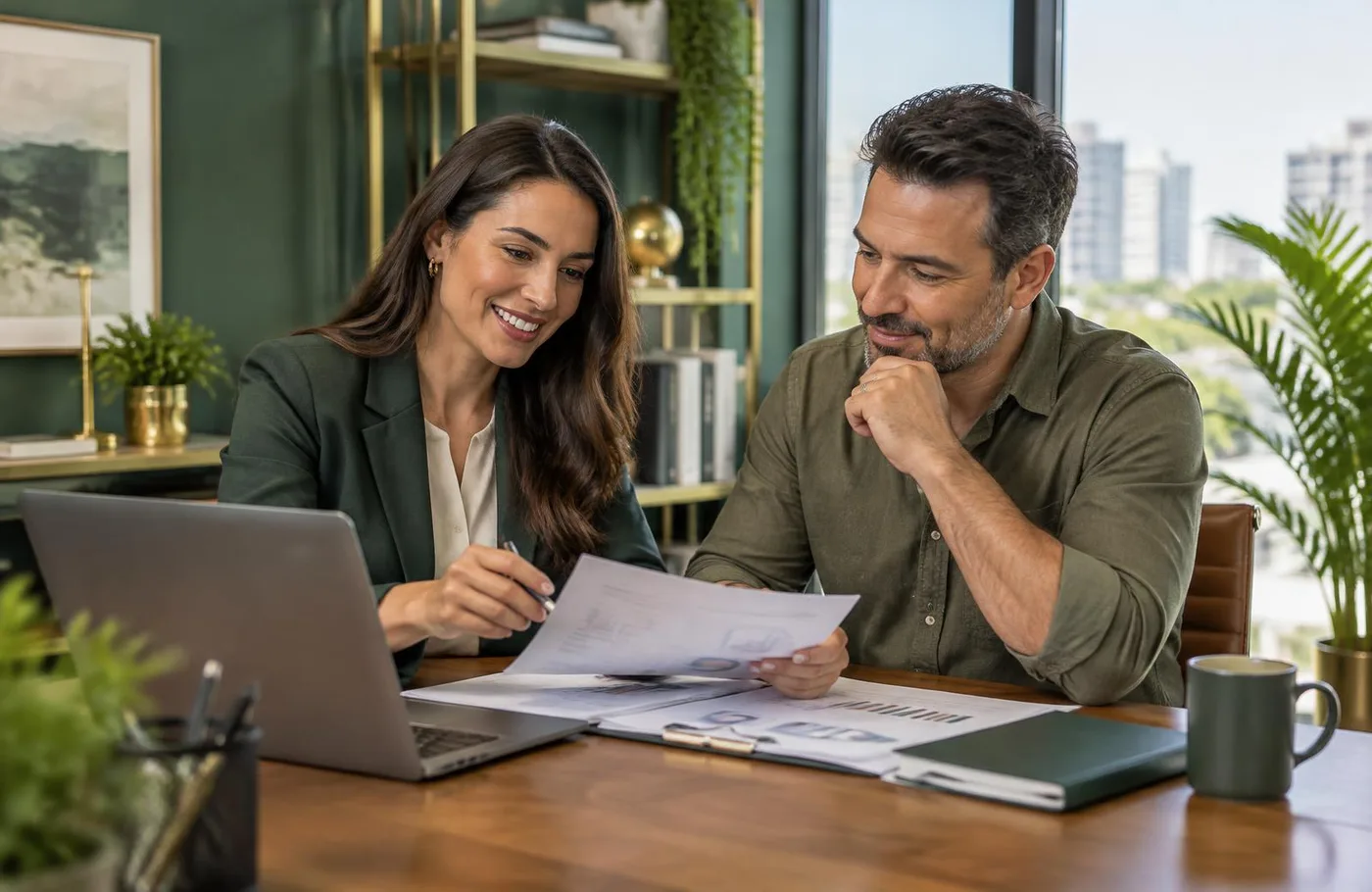 Atendimento contábil entre profissional e empresário